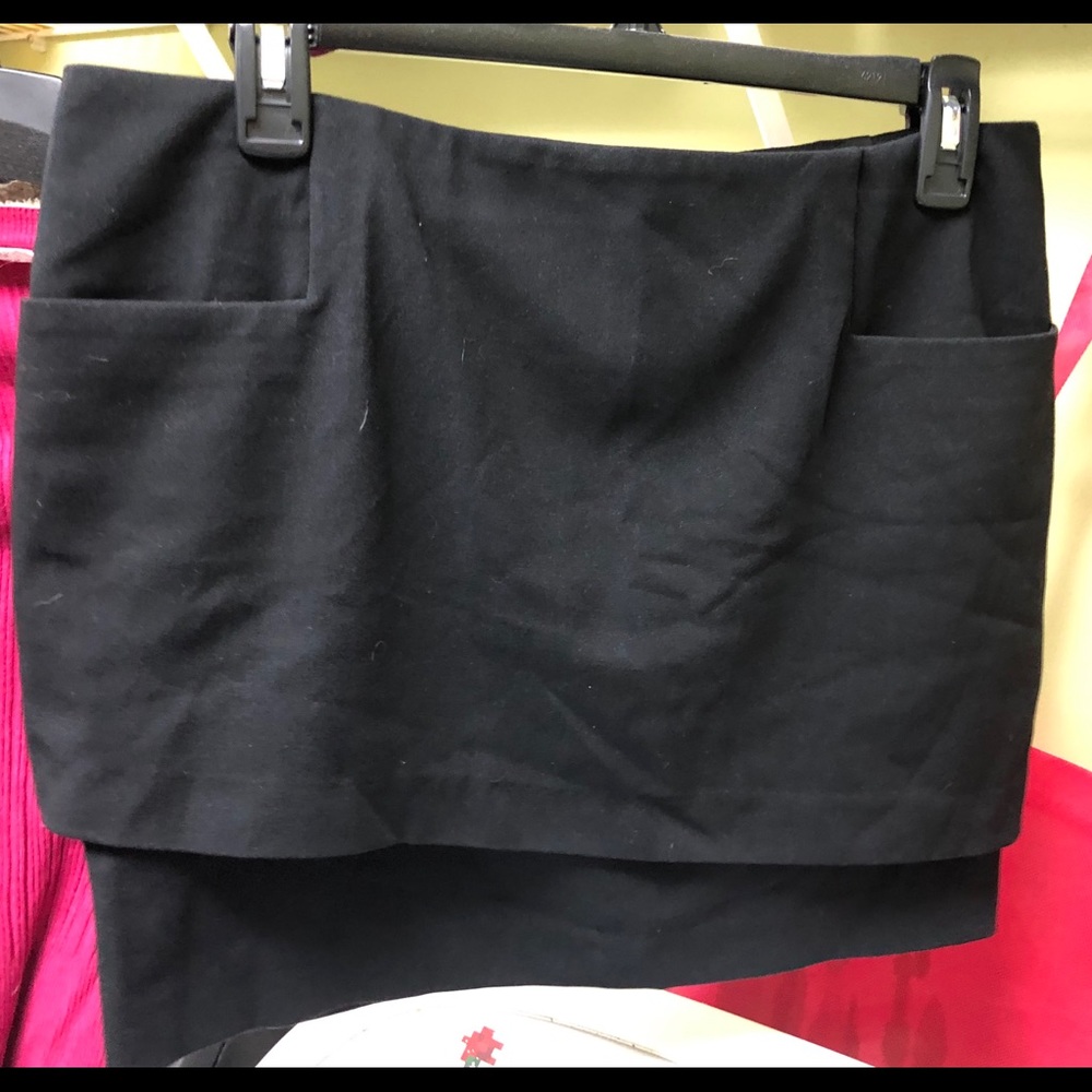 Body by Victoria black mini skirt NWOT